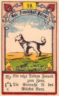 Der Hund im Steinbock Monatshoroskop an diesem Tag