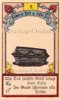 Der Sarg im Steinbock Monatshoroskop an diesem Tag