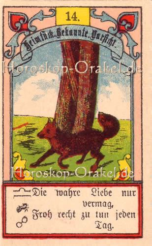 Der Fuchs im Steinbock Tageshoroskop heute