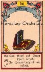 Das Buch, Horoskop mit Lenormand