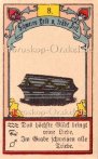 Der Sarg, Horoskop mit Lenormand