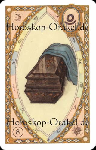 Der Sarg, Steinbock Monatshoroskop