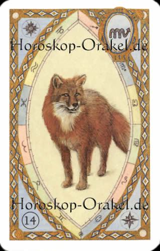 Der Fuchs, Steinbock Monatshoroskop