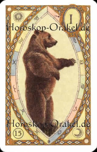 Der Bär, Steinbock Monatshoroskop