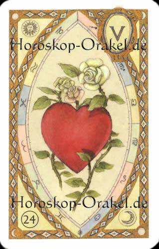 Das Herz, Ihr Tageshoroskop Liebe für heute