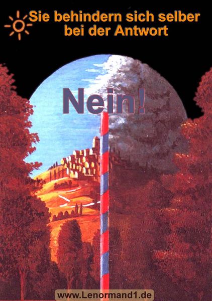 Die Wolken antwortet nein